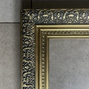 18 x 27” Ornate Gold Frame 3"