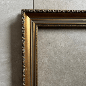 24 x 26” Ornate Gold Frame 2”